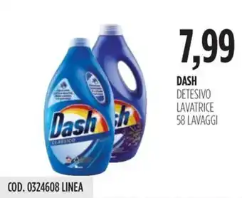 Carico Cash & Carry DASH DETESIVO LAVATRICE 58 LAVAGGI offerta