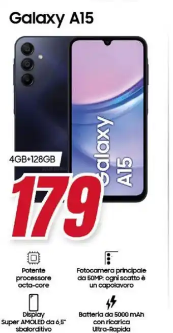 Trony Galaxy A15 offerta