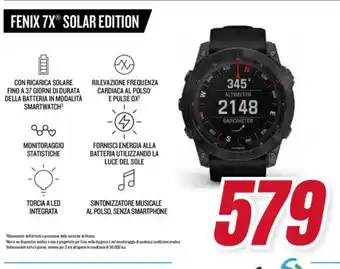 FENIX 7X SOLAR EDITION