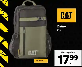 Lidl CAT Zaino 21 L offerta