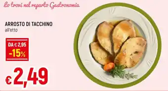 ARROSTO DI TACCHINO all'etto