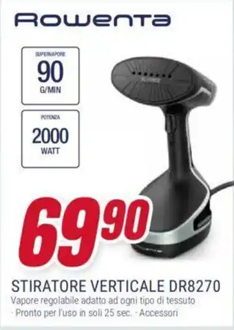 Trony Rowenta STIRATORE VERTICALE DR8270 offerta