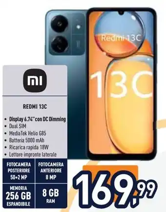 Unieuro REDMI 13C offerta