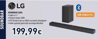 Unieuro SOUNDBAR LG offerta