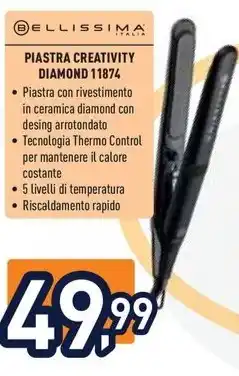 Unieuro BELLISSIMA PIASTRA CREATIVITY DIAMOND 11874 offerta