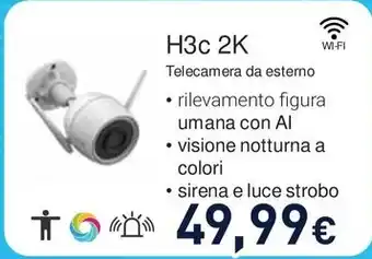 H3C 2K Telecamera da esterno