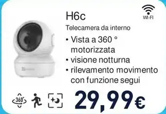 H6c Telecamera da interno
