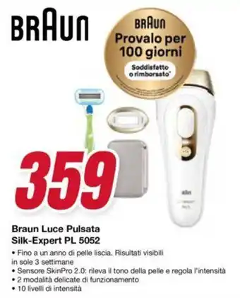 Trony Braun Luce Pulsata Silk-Expert PL 5052 offerta