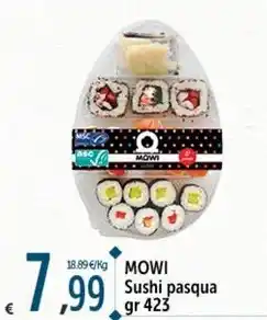 Carrefour Market MOWI Sushi pasqua gr 423 offerta