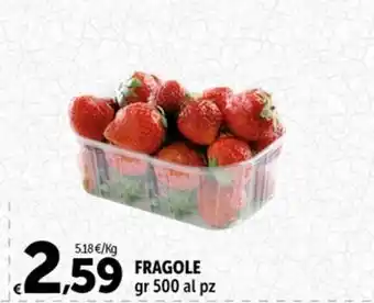 Carrefour Market FRAGOLE gr 500 offerta