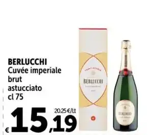 Carrefour Market BERLUCCHI Cuvée imperiale brut astucciato cl 75 offerta