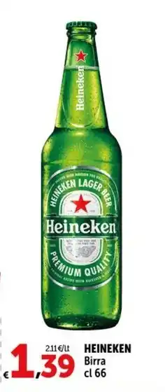 Carrefour Market HEINEKEN Birra cl 66 offerta