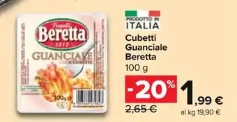 Carrefour Express Cubetti Guanciale Beretta 100 g offerta