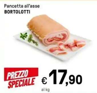 Iper La Grande Pancetta all'asse BORTOLOTTI offerta