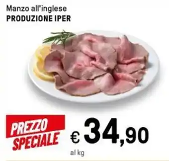 Iper La Grande Manzo all'inglese PRODUZIONE IPER offerta