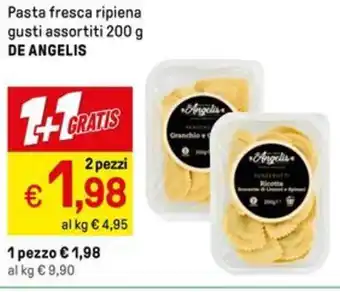 Pasta fresca ripiena gusti assortiti 200 g DE ANGELIS