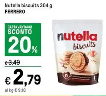Nutella biscuits 304 g FERRERO