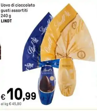 Iper La Grande Uovo di cioccolato gusti assortiti LINDT offerta