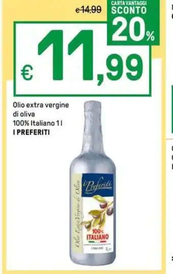 Iper La Grande Olio extra vergine di oliva I PREFERITI 1 Le offerta