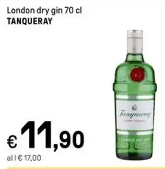 Iper La Grande London dry gin 70 cl TANQUERAY offerta