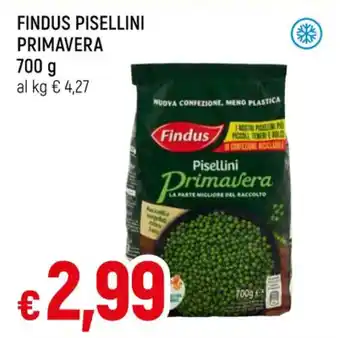 Famila Superstore FINDUS PISELLINI PRIMAVERA 700 g offerta