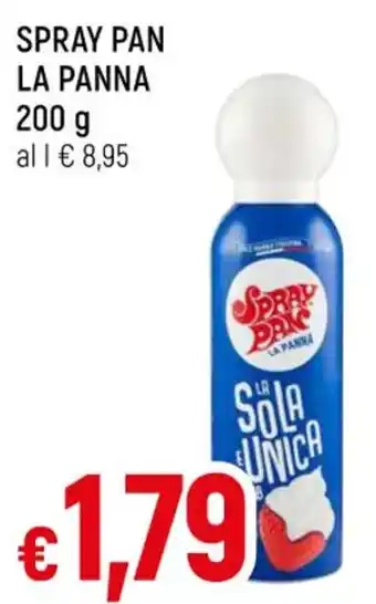 Famila Superstore SPRAY PAN LA PANNA 200 g offerta