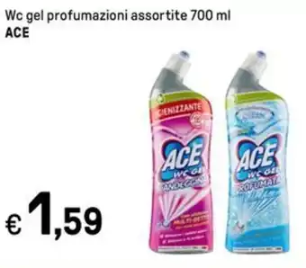 Iper La Grande Wc gel profumazioni assortite 700 ml ACE offerta