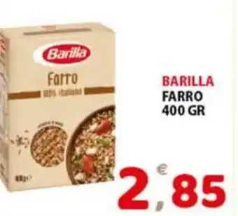 Premium Supermercati BARILLA FARRO 400 GR offerta