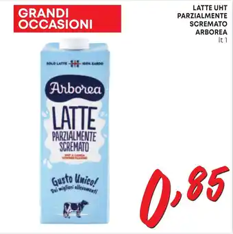 LATTE UHT PARZIALMENTE SCREMATO ARBOREA lt 1