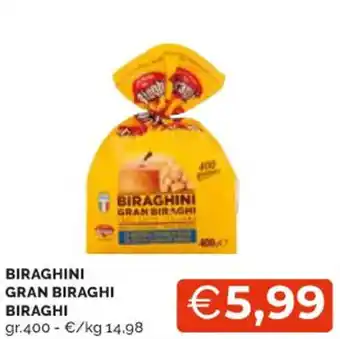 Mercatò BIRAGHINI GRAN BIRAGHI BIRAGHI gr. 400 offerta