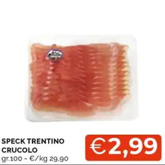 Mercatò SPECK TRENTINO CRUCOLO gr. 100 offerta
