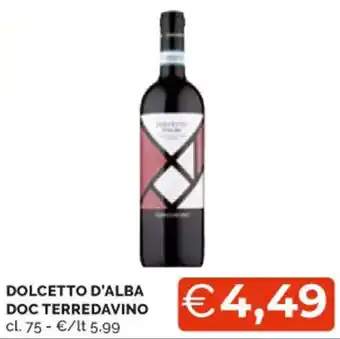 DOLCETTO D'ALBA DOC TERREDAVINO cl. 75