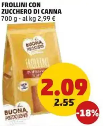 PENNY FROLLINI CON ZUCCHERO DI CANNA 700 g offerta
