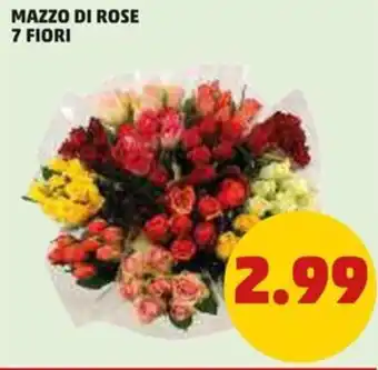 PENNY MAZZO DI ROSE 7 FIORI offerta