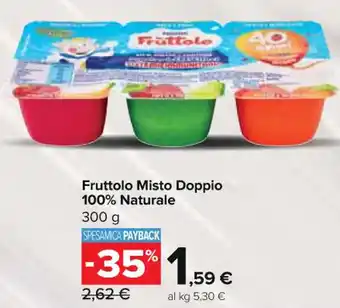 Carrefour Express Fruttolo Misto Doppio 100% Naturale 300 g offerta