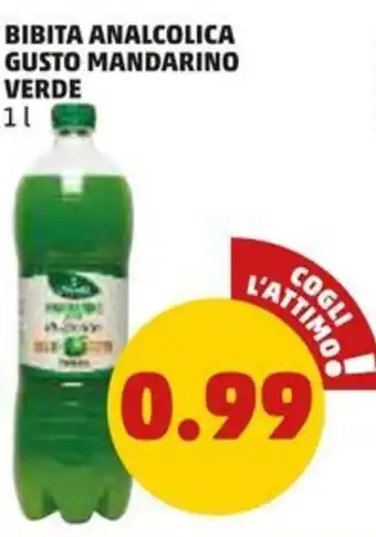 PENNY BIBITA ANALCOLICA GUSTO MANDARINO VERDE 1 l offerta