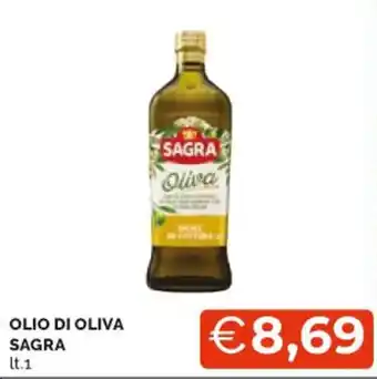 Mercatò OLIO DI OLIVA SAGRA lt.1 offerta
