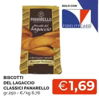 Mercatò BISCOTTI DEL LAGACCIO CLASSICI PANARELLO gr.250 offerta