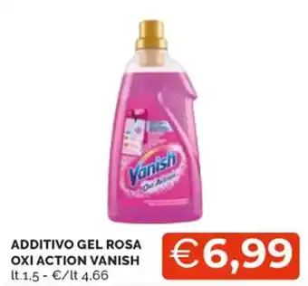 Mercatò ADDITIVO GEL ROSA OXI ACTION VANISH It. 1,5 offerta