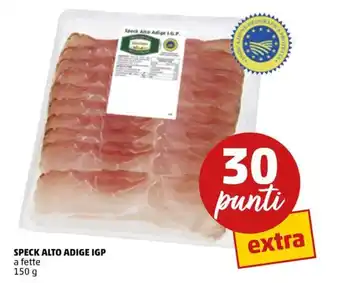 PENNY SPECK ALTO ADIGE IGP a fette 150 g offerta