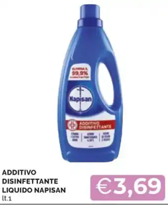 Mercatò ADDITIVO DISINFETTANTE LIQUIDO NAPISAN lt. 1 offerta