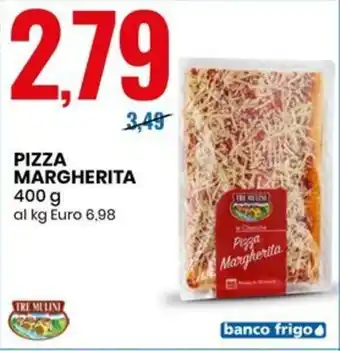Eurospin TRE MULINI PIZZA MARGHERITA 400 g offerta