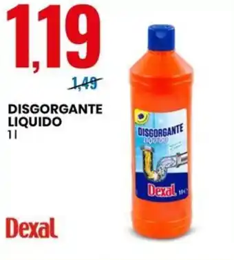 Eurospin Dexal DISGORGANTE LIQUIDO 1 l offerta