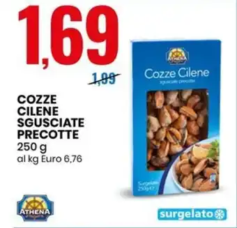 Eurospin COZZE CILENE SGUSCIATE PRECOTTE 250 g offerta