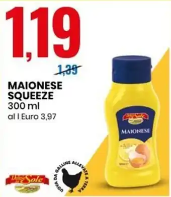 Eurospin MAIONESE SQUEEZE 300 ml offerta