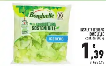 Conad INSALATA ICEBERG BONDUELLE conf. da 200 g offerta