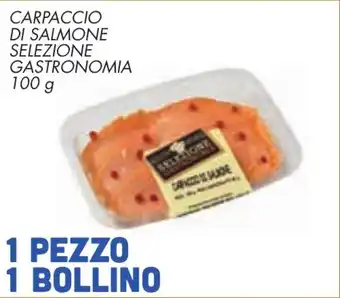 Conad CARPACCIO DI SALMONE SELEZIONE GASTRONOMIA 100 g offerta