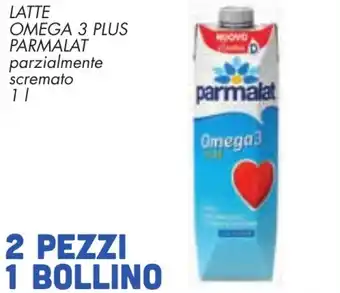 Conad LATTE OMEGA 3 PLUS PARMALAT parzialmente scremato 1 l offerta
