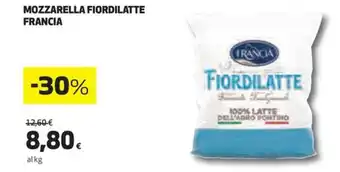 Coop MOZZARELLA FIORDILATTE FRANCIA offerta