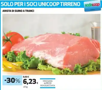 Coop ARISTA DI SUINO A TRANCI offerta
